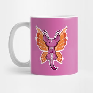 Lesbian pride fairy dragon Mug